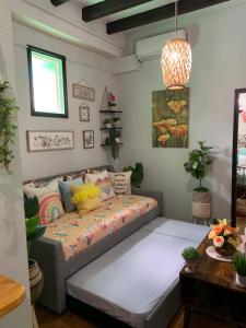 The Suites & Vintage Apartment at Casa Of Essence in heart of Old San Juan的休息区