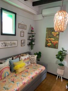 The Suites & Vintage Apartment at Casa Of Essence in heart of Old San Juan的休息区