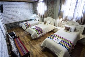 HOTEL CASONA DE SAL客房内的一张或多张床位