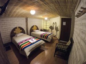 HOTEL CASONA DE SAL客房内的一张或多张床位