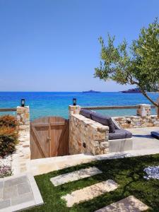 萨索斯Aura di mare luxury house Thassos的海景度假屋
