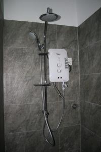瓜拉大汉巴莱塞拉玛旅馆的带淋浴的浴室