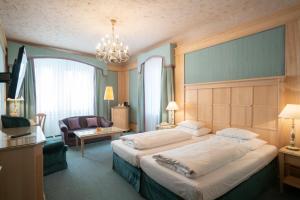匈牙利国王饭店客房内的一张或多张床位