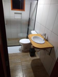 Chalés Campo Verde的一间浴室