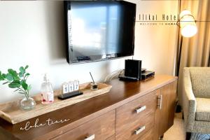 FREE PARKING Waikiki Luxury Ilikai Studio City View平面图