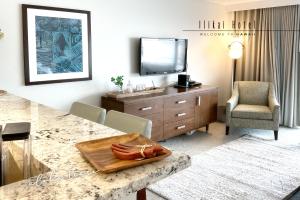 FREE PARKING Waikiki Luxury Ilikai Studio City View平面图