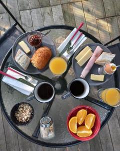 Le Mill提供给客人的早餐选择