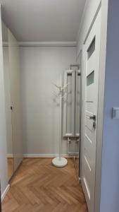 弗罗茨瓦夫Lovely flat in heart of Wroclaw的客房设有带卫生间的浴室。