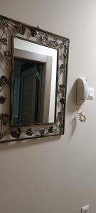 克鲁舍瓦茨Tajna037的墙上的镜子,带一卷卫生纸