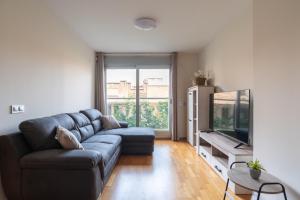 卡斯特利翁-德拉普拉纳Apartamento Bulevar 1的带沙发和电视的客厅