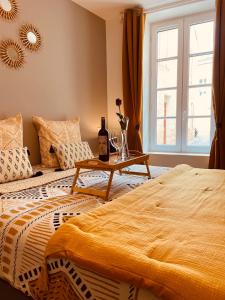 Maison De La Tour客房内的一张或多张床位