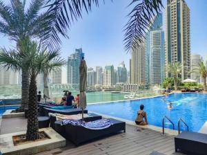 迪拜Blue dream apartment with Harbour view in Dubai Marina的相册照片
