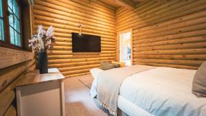 莫珀斯Aspen Lodge, Amazing New Log Cabin with Hot Tub - Sleeps 6 - Felmoor Park的相册照片