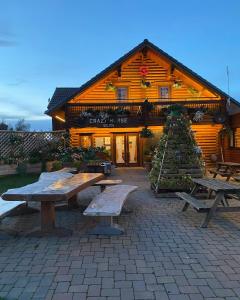 莫珀斯Aspen Lodge, Amazing New Log Cabin with Hot Tub - Sleeps 6 - Felmoor Park的相册照片