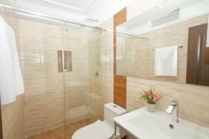 Hotel Vanguardia Natural的一间浴室