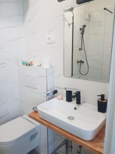 Apartma Sonček的一间浴室