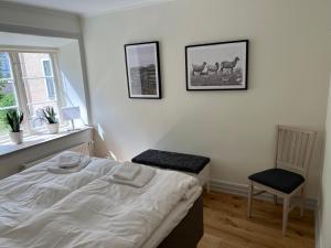 Apartments Strandgatan Visby客房内的一张或多张床位