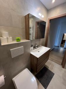 Apartment - Place Jourdan & EU institutions的一间浴室