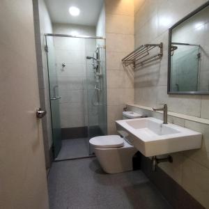 Octagon Premium Ipoh Town Center 2BR 121 by Grab A Stay的一间浴室