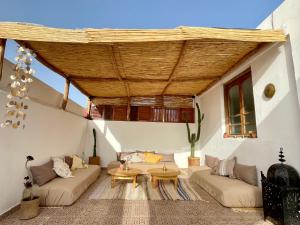 Casa Janoub Morocco的休息区