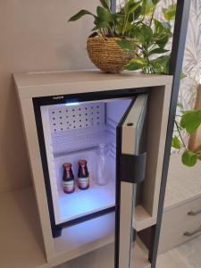 切塞纳蒂科Le stanze di Diana的小冰箱,内含2杯饮料