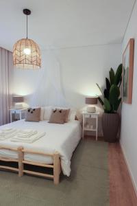 Quinta de São Pedro客房内的一张或多张床位