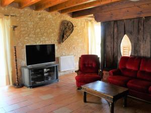 Gîte Saussignac, 7 pièces, 13 personnes - FR-1-616-128的休息区