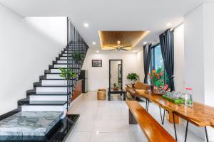 Aroma Garden Suites Hoi An的休息区