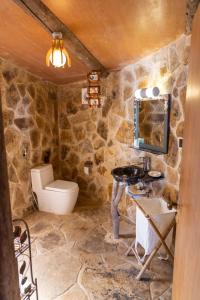 塞拉莱索里生态山林小屋的一间浴室