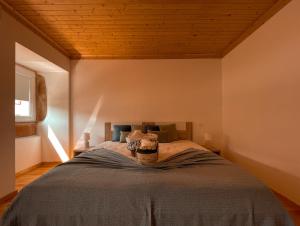 Casa de Campo Vale do Ceira客房内的一张或多张床位