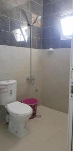 胡塞马Superbe Appartement的一间带卫生间和淋浴的浴室