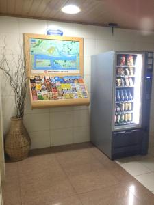累西腓维拉尼罗酒店的冰箱里的饮料冷却器