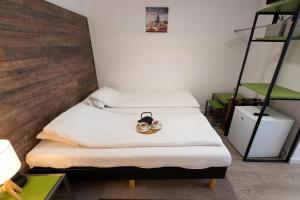 克卢日-纳波卡Ultra Central Bohemian Apartment 1的双床间设有2张单人床。