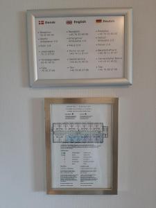 科尔丁体育酒店的证书、奖牌、标识或其他文件