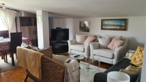 圣维森特-德拉巴尔克拉LOFT SUSANA的客厅配有两张沙发和一台电视机