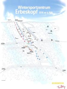 NonnweilerSchöne Ferienwohnung mit Balkon und Garten的冬季探险平衡图