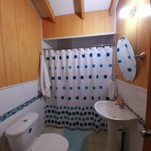 Cabañas El Portal的一间浴室