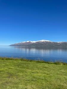 Stærri-Árskógur伊特利维克度假屋的山水的背景