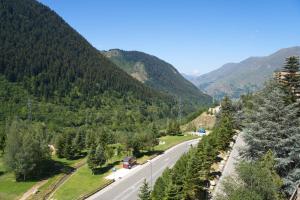 山景或在公寓看到的山景