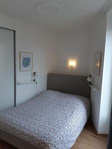 第戎Cosy T2 31m2 - Centre-Ville Dijon - Gare et Darcy的卧室配有一张床