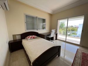 Villa El Menzeh客房内的一张或多张床位
