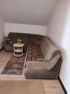 巴伊纳巴什塔Apartman Vukan的客厅配有沙发和桌子