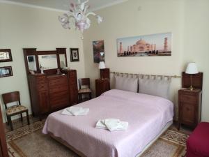 La Casa di Alia客房内的一张或多张床位