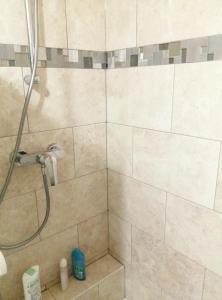 布雷西尔KIEVAILLE的带淋浴喷头的浴室