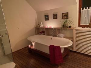 克拉尼斯卡戈拉Villa Dona的一间带浴缸的浴室