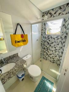 Mangata Loft - Requinte e Conforto para Lazer ou Trabalho的一间浴室