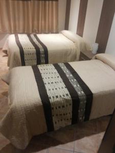 杜恩德布兰科旅馆客房内的一张或多张床位