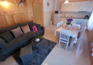 坎法奈尔Spignoviza的客厅配有沙发和桌子