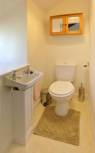 卡斯尔敦可诺达格度假屋的一间带卫生间和水槽的浴室
