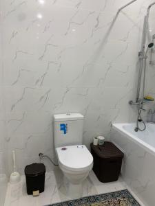 Апартаменты на Назарбаева的一间浴室